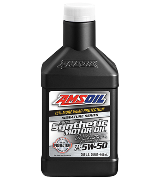 AMSOIL Signature Series 5W-50 100% Synthetic Motor Oil