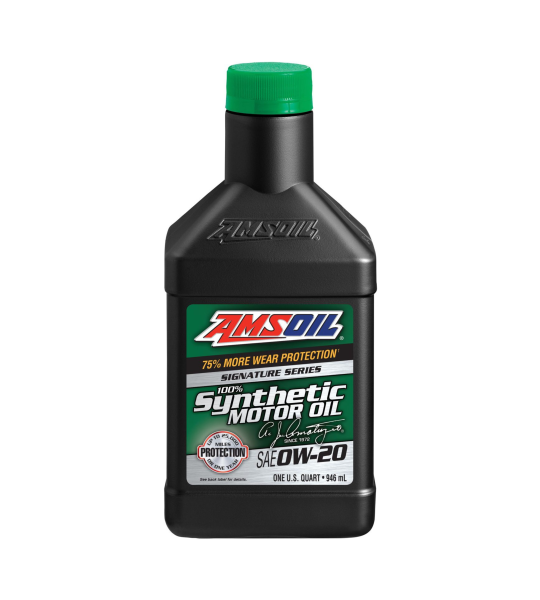 AMSOIL Signature Series 0W-20 100% Synthetic Motor Oil